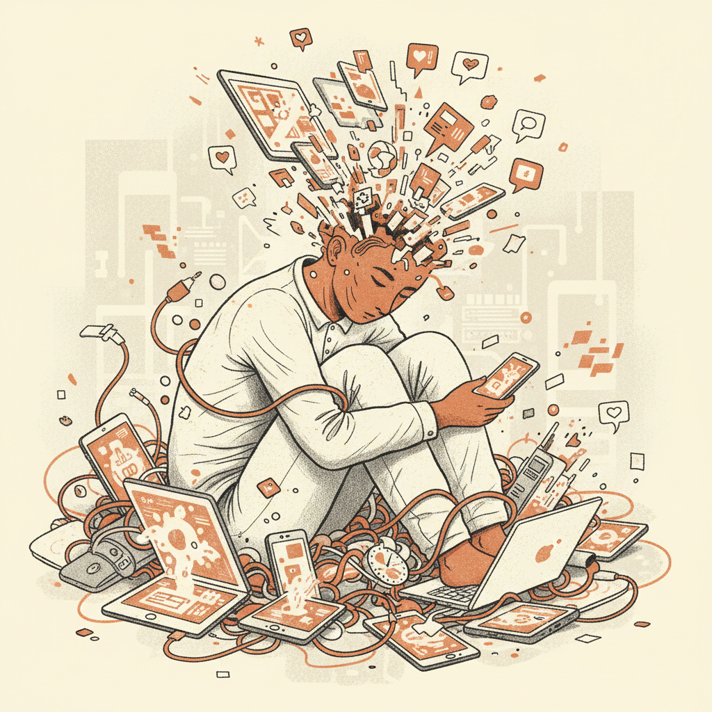 Señales de un sistema dopaminérgico sobreestimulado por el móvil